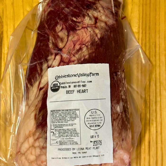Beef Heart - Organic