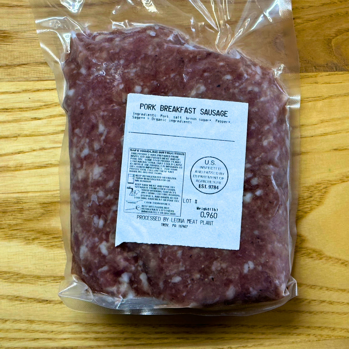 Breakfast Sausage bulk — Cobblestone Valley Farm